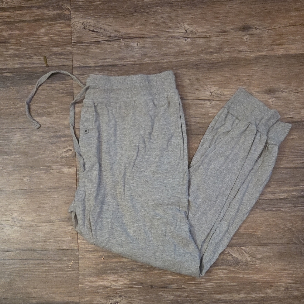 Hanes Men's Gray Athletic Jogger Sweatpants